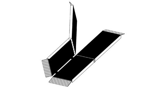 Folds in Half for Easy Portability