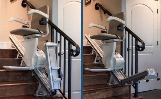 Folding Rail Reduces Trip Hazards