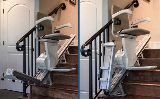 Folding Rail Reduces Trip Hazards