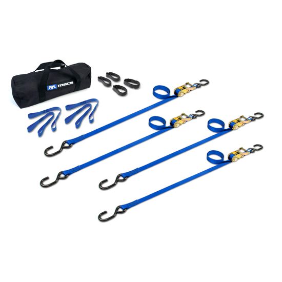 1IN-ATV-MOTO-RTCHT-W-S-HK 1 ATV  Motorcycle Ratchet Utility Pack with S-Hook