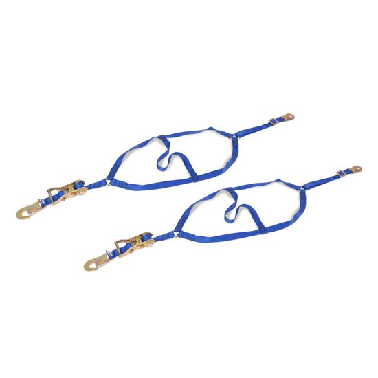 1IN-FRONT-NET-DRAG-W-FL-SP-HK 1 Fixed End Front Net Drag Pack with Flat Snap Hooks