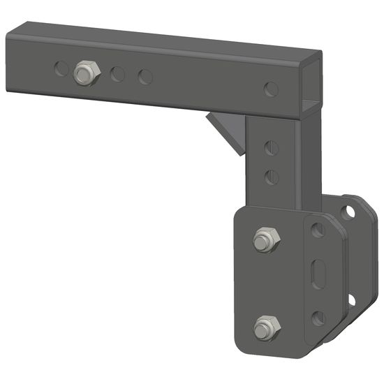 AL1235U Class III Hitch Adapter - Universal Standard 5 Drop