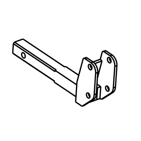 AL126-D Class II Hitch Adapter - Standard