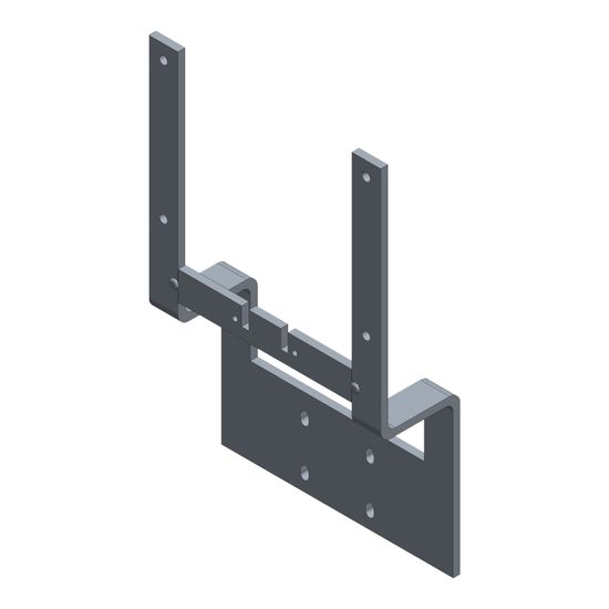 AL901 Harmar License Plate Riser
