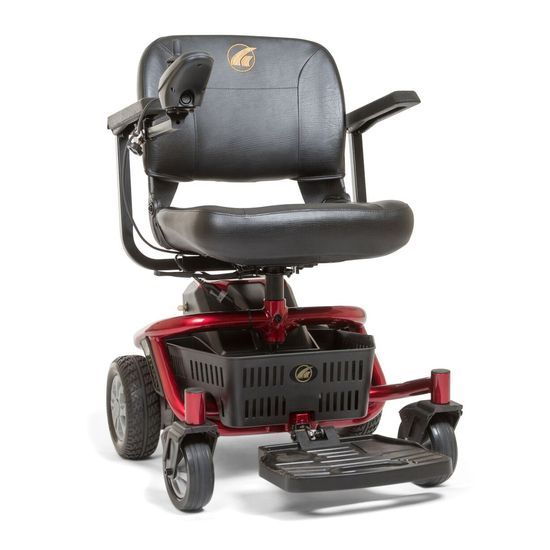 GT-GP162R Golden Technologies LiteRider Envy Portable Power Chair