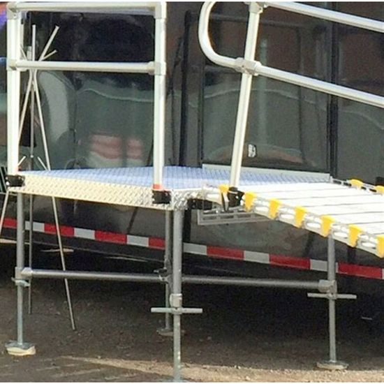 Ramp Leg Holder Modular Wheelchair Ramps