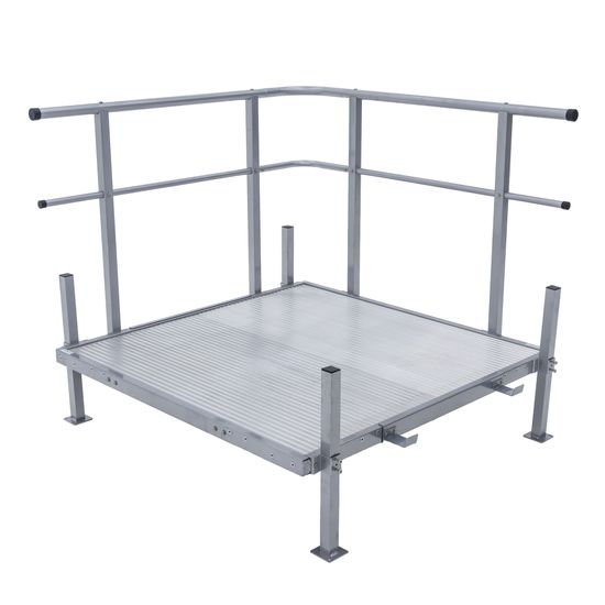 SSFPF-44 4 x 4 Silver Spring Wheelchair Platform for Ramp