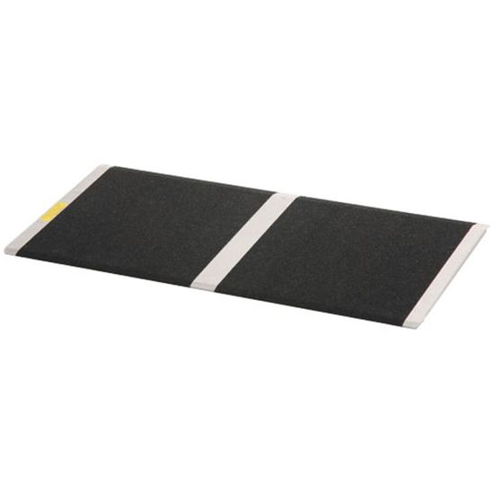 TH2436 24 L x 36 W - PVI Aluminum Solid Threshold Ramp