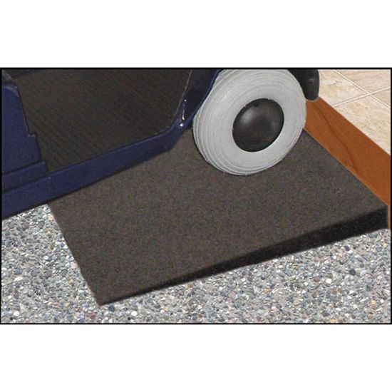 THR-250-1 2 L x 4 W EZ-ACCESS TRANSITIONS Portable Rubber Threshold Ramp