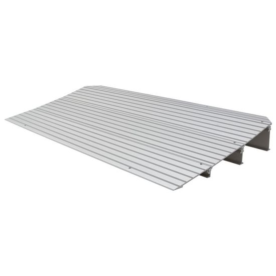 THR3 3-14 H Silver Spring Aluminum Modular Self-Supporting Threshold Ramp