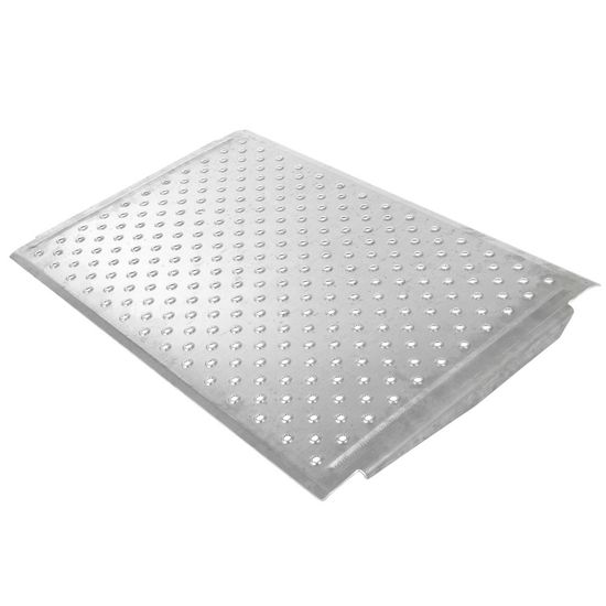 TR3624 24 L x 36 W - Silver Spring Aluminum EZ-Traction Threshold Ramps