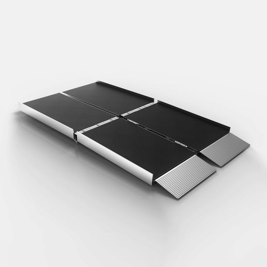 Trifold-5-AS 5 EZ-ACCESS SUITCASE TRIFOLD AS Aluminum Wheelchair Ramp