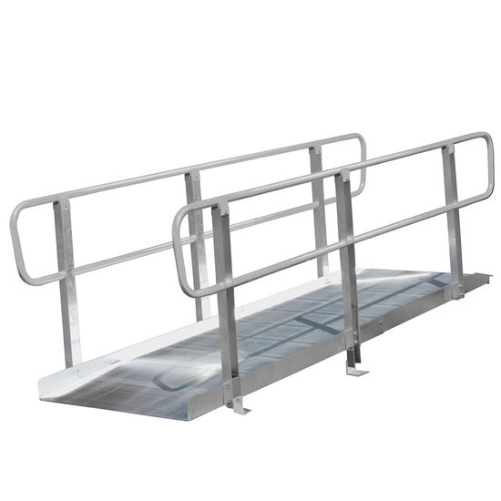 XPS1036 10 L PVI OnTrac Wheelchair Access Ramp with Handrails