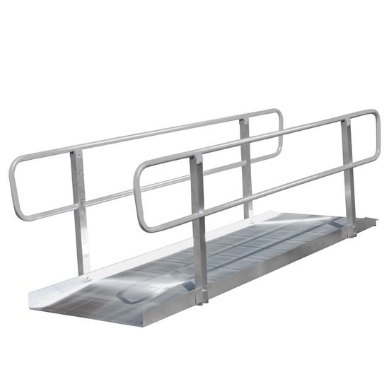 XPS436 4 L PVI OnTrac Wheelchair Access Ramp with Handrails