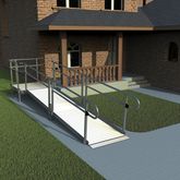 11-55T-I Harmar Elevation 11 Side-Entry Straight Ramp with 5 Platform - Installation Included 7