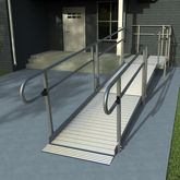 12-44T-I Harmar Elevation 12 Side-Entry Straight Ramp with 4 Platform - Installation Included 7