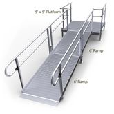 12-55S-I Harmar Elevation 12 Straight Ramp with 5 Platform - Installation Included 1