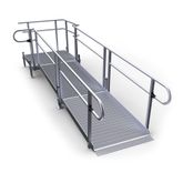12-55T-I Harmar Elevation 12 Side-Entry Straight Ramp with 5 Platform - Installation Included