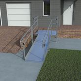 13-44S-I Harmar Elevation 13 Straight Ramp with 4 Platform - Installation Included 7
