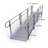 18-55S-I Harmar Elevation 18 Straight Ramp with 5 Platform - Installation Included 1
