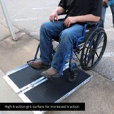 321301 3 x 30 W Titan Ramps Single-Fold Wheelchair Ramp - 500 lb Capacity 4