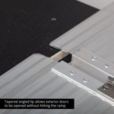 321500 5 x 29 W Titan Ramps Single-Fold Wheelchair Ramp - 600 lb Capacity 4