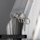 321500 5 x 29 W Titan Ramps Single-Fold Wheelchair Ramp - 600 lb Capacity 7