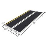 321601 Titan Ramps 6 Portable Wheelchair Ramp Single Fold - 500 lb Capacity 2