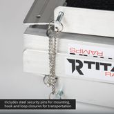 322500 5 L x 29 W Titan Ramps Multi-Fold Aluminum Wheelchair Ramp - 600 lb Capacity 11