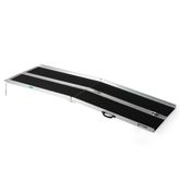 322700 7 L x 29 W Titan Ramps Multi-Fold Aluminum Wheelchair Ramp - 600 lb Capacity