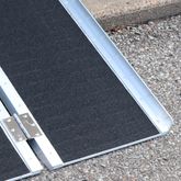 322700 7 L x 29 W Titan Ramps Multi-Fold Aluminum Wheelchair Ramp - 600 lb Capacity 9