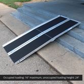 322800 8 L x 29 W Titan Ramps Multi-Fold Aluminum Wheelchair Ramp - 600 lb Capacity 5
