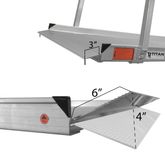 323306 6 L x 3675 W Titan Ramps Wheelchair Entry Ramp - 850 lb Capacity 2