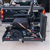 332200 Titan Ramps ScooterWheelchair Carrier - 500 lb Capacity 5