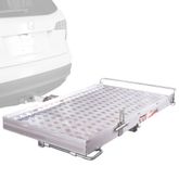 500ARV Silver Spring Tilt-A-Rack Aluminum Scooter and Wheelchair Full-Size Carrier - 500 lb Cap