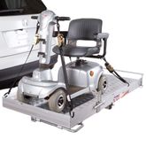 500ARV Silver Spring Tilt-A-Rack Aluminum Scooter and Wheelchair Full-Size Carrier - 500 lb Cap 1
