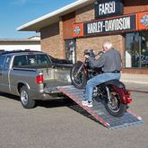 A13607A19 8 L x 36 W Roll-A-Ramp Aluminum Roll-Up Wheelchair Ramps - 1000 lb Cap 5