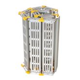 A13608A19 9 L x 36 W Roll-A-Ramp Aluminum Roll-Up Wheelchair Ramps - 1000 lb Cap 6