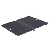 ABR-3 3 L x 28 W Silver Spring Aluminum Butterfly Folding Patio Door Ramp wBag  600 lb Cap