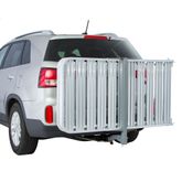 ACC-500 Elevate Outdoor Aluminum Tray Premium Cargo Carrier with Ramp - 500 lb Cap 3
