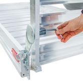 ACC-500 Elevate Outdoor Aluminum Tray Premium Cargo Carrier with Ramp - 500 lb Cap 5