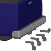AL1235U Class III Hitch Adapter - Universal Standard 5 Drop 1