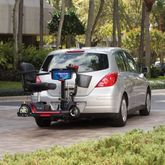 AL160 Harmar Open Platform Power Scooter Lift 1