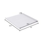 ARR-3 3 L x 30 W Silver Spring Aluminum Roll-Up Ramp with Carrying Bag  600 lb Cap 2