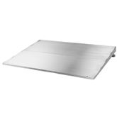 ATH3632 36 L x 32 W PVI Aluminum Adjustable Self-Supporting Threshold Ramp - 800 lb Cap