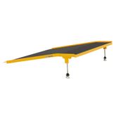 ATR40036 36 L x 36 W Silver Spring Aluminum Adjustable Solid Threshold Ramp 4