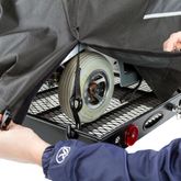 CVR-WC-4S Silver Spring Power Chair Transport Cover 1