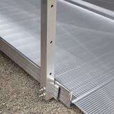 GATEWAY3GTLHR04 4 L x 3 W EZ-ACCESS GATEWAY 3G Aluminum Wheelchair Access Ramp with Two-Line Handrails - 1000 lb Cap 4
