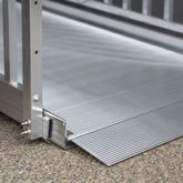 GATEWAY3GVPHR05 5 L x 3 W EZ-ACCESS GATEWAY 3G Aluminum Wheelchair Access Ramp with Vertical Picket Handrails - 1000 lb Cap 3