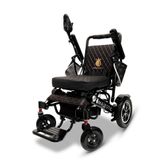 IQ7000AF-LE-BLK-BLK ComfyGo Majestic 12AH Remote-Controlled Electric Wheelchair wAuto-Fold - Black FrameBlack Faux Leather 3